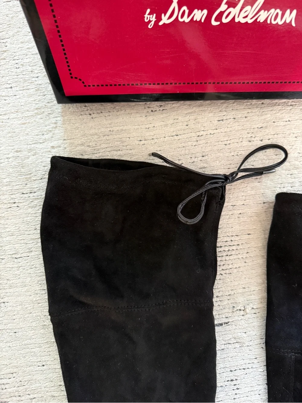 Women's Sam Edelman Over-the-Knee Black Suede Boots